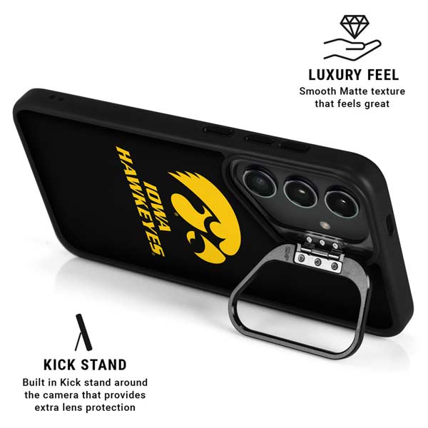 University of Iowa Hawkeyes Galaxy S26 Plus Kickstand Case
