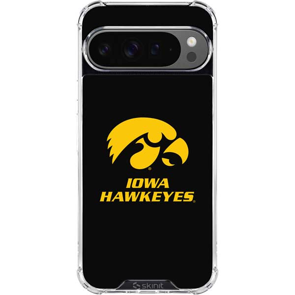 University of Iowa Hawkeyes Google Pixel 10 Pro XL Clear Case