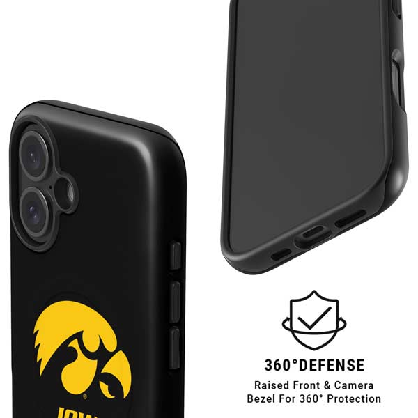 University of Iowa Hawkeyes iPhone 16 Magsafe Impact Case