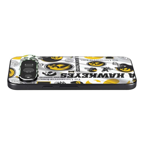 University of Iowa Hawkeyes Pattern Google Pixel 10 Pro XL Skin