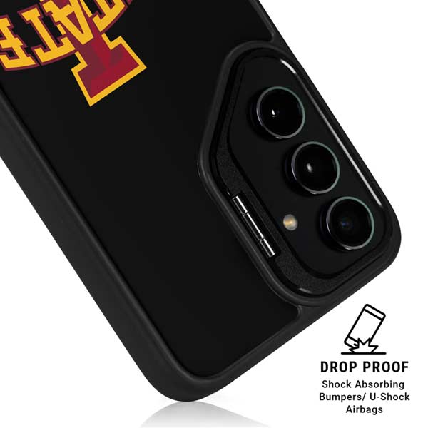 Iowa State University Primary Logo Black Galaxy S26 Plus Kickstand Case