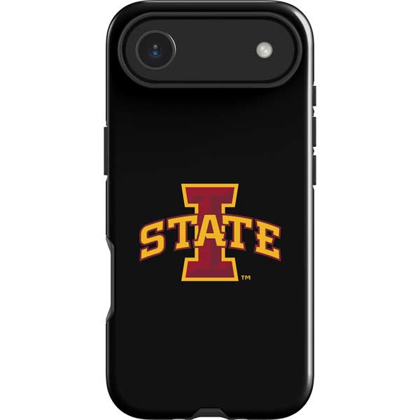 Iowa State University Primary Logo Black iPhone 17 Air Impact Case