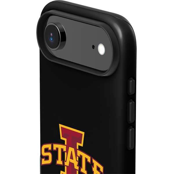 Iowa State University Primary Logo Black iPhone 17 Air Impact Case