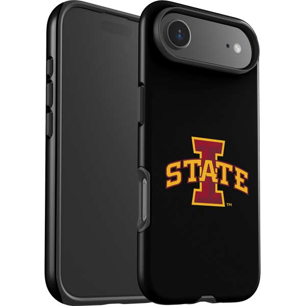 Iowa State University Primary Logo Black iPhone 17 Air Impact Case