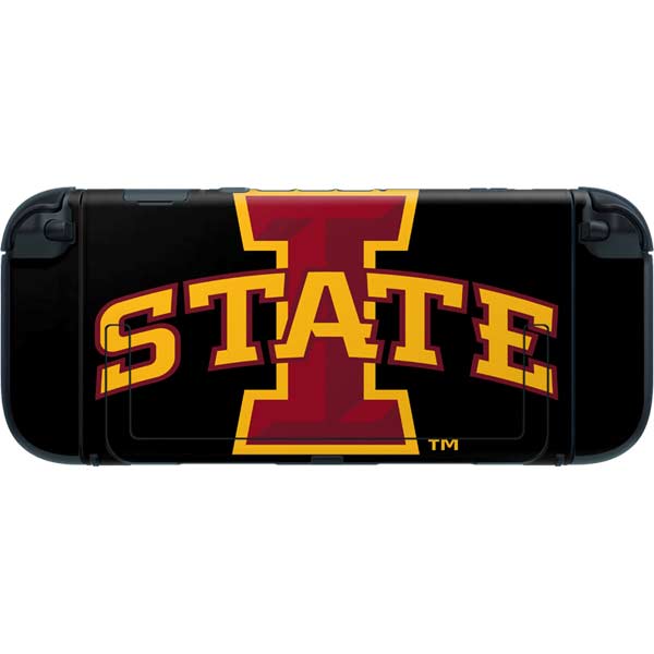 Iowa State University Primary Logo Black Nintendo Switch 2 (2025) with Joy-Con Skin