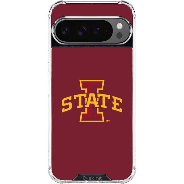 Iowa State University Primary Logo Google Pixel 10 Pro XL Clear Case