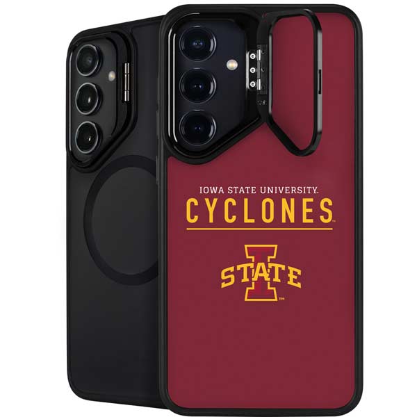 Iowa State University Athletic Text Galaxy S26 Plus Kickstand Case