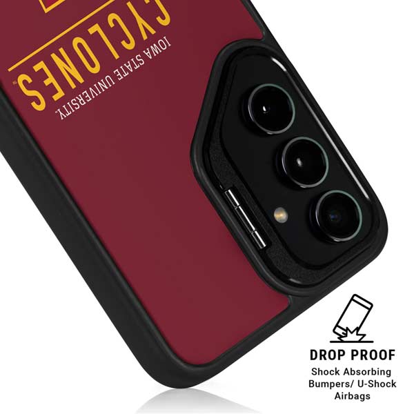 Iowa State University Athletic Text Galaxy S26 Plus Kickstand Case