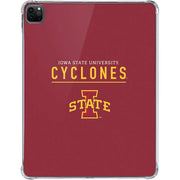 Iowa State University Athletic Text iPad Pro 11in (2024) Clear Case