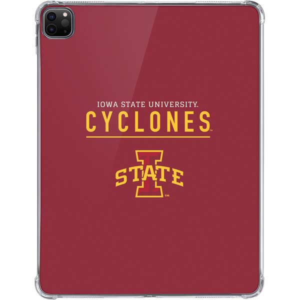 Iowa State University Athletic Text iPad Pro 11in (2024) Clear Case