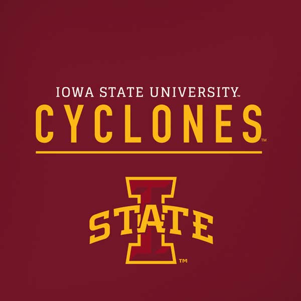 Iowa State University Athletic Text iPhone XS Pro Case