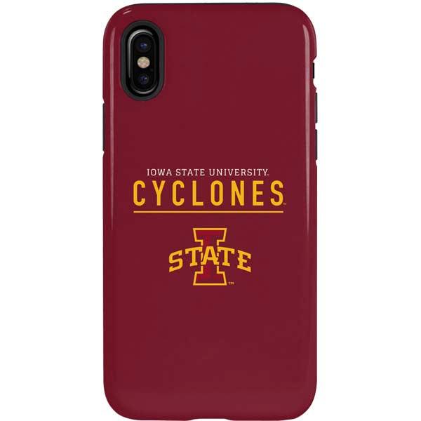 Iowa State University Athletic Text iPhone XS Pro Case