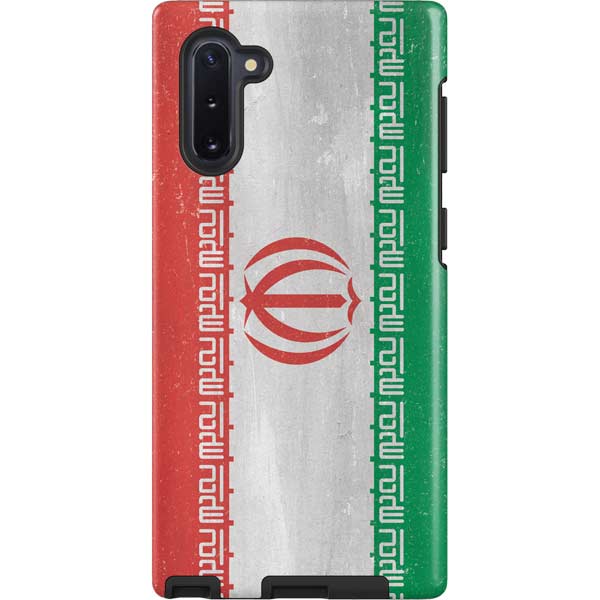 Iran Flag Distressed Galaxy Cases