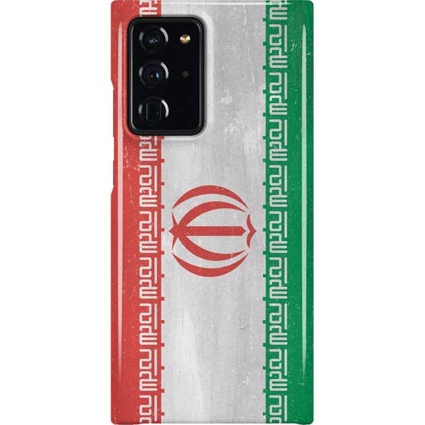 Iran Flag Distressed Galaxy Cases