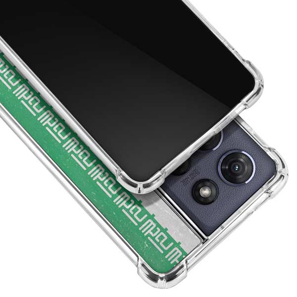 Iran Flag Distressed Moto G Play 5G (2025) Clear Case