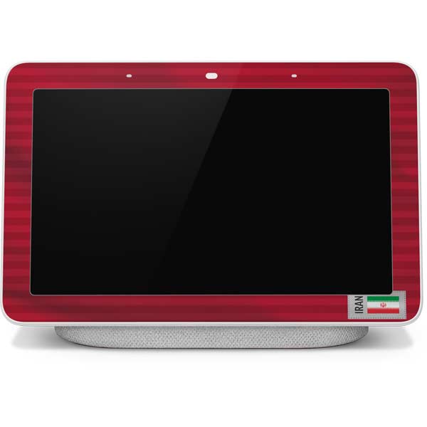 Iran Soccer Flag Google Home Hub Skin