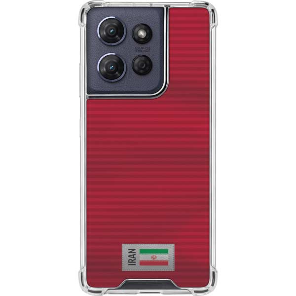 Iran Soccer Flag Moto G Power 5G (2025) Clear Case