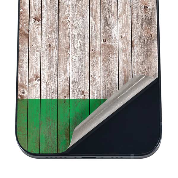 Ireland Flag Dark Wood iPhone 17 Air Skin
