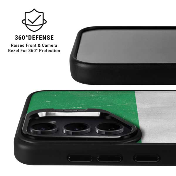 Ireland Flag Distressed Galaxy S26 Kickstand Case
