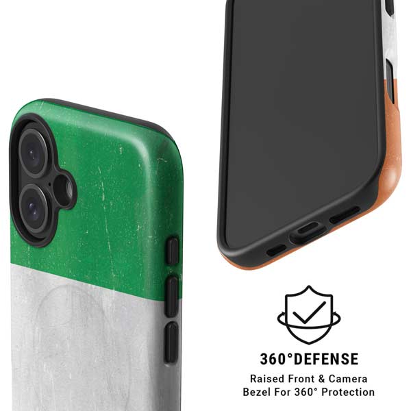 Ireland Flag Distressed iPhone 17 Magsafe Impact Case