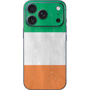 Ireland Flag Distressed iPhone 17 Pro Skin