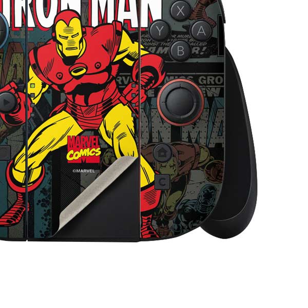 Marvel Classic Comics Iron Man Action Vintage Nintendo Switch 2 (2025 ...