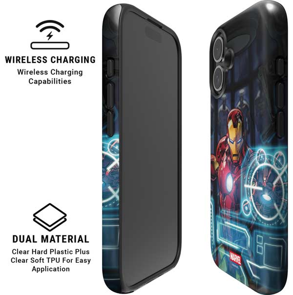 Marvel Iron Man New Armor iPhone 16 Plus Magsafe Impact Case
