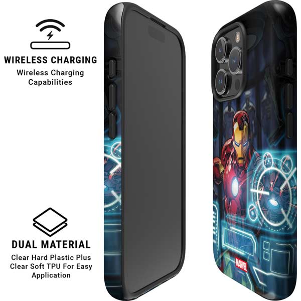 Marvel Iron Man New Armor iPhone 16 Pro Magsafe Impact Case
