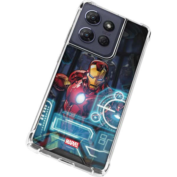Marvel Iron Man New Armor Moto G 5G (2025) Clear Case