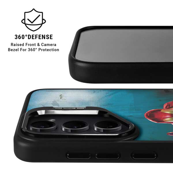 Marvel Iron Man Repulsor Blast Galaxy S26 Plus Kickstand Case