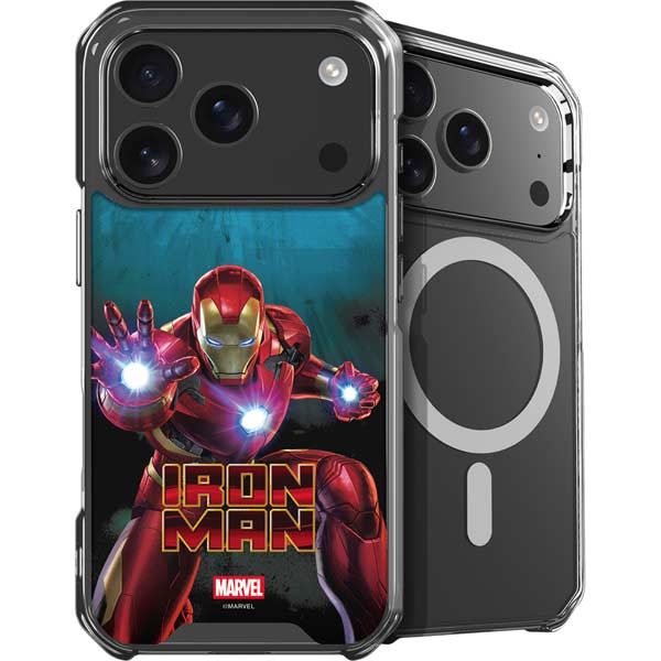 Marvel Iron Man Repulsor Blast iPhone 17 Pro Max MagSafe Case