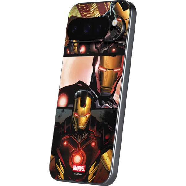 Marvel Iron Man Three Panel Google Pixel 10 Pro XL Skin