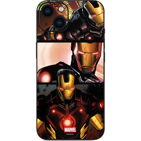Marvel Iron Man Three Panel iPhone 15 Skin