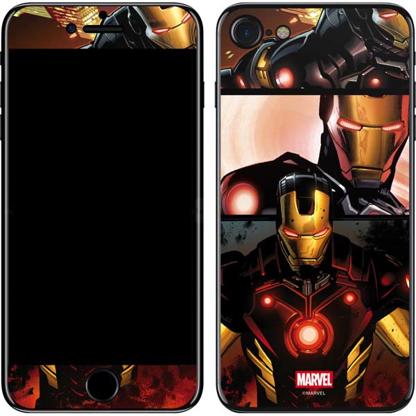 Marvel Iron Man Three Panel iPhone SE (2nd & 3rd Gen) Skin