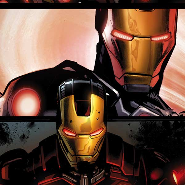 Marvel Iron Man Three Panel iPhone XS Max Skin
