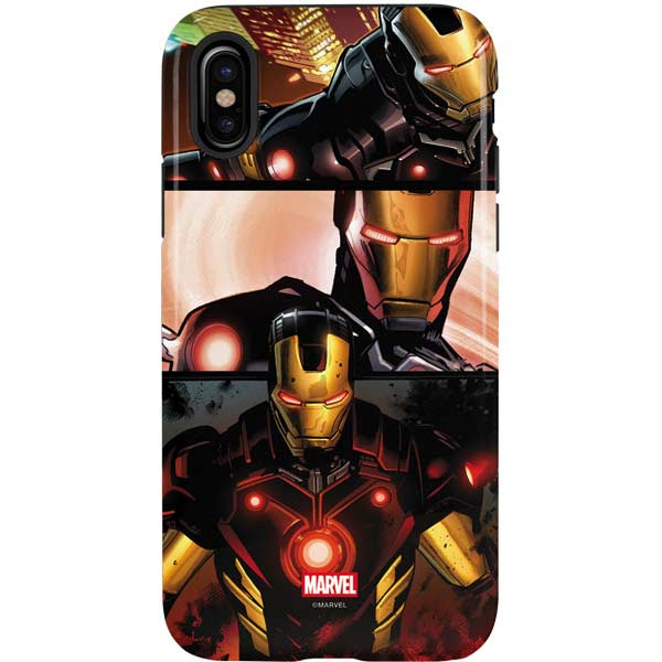 Marvel Iron Man Three Panel iPhone XS Pro Case
