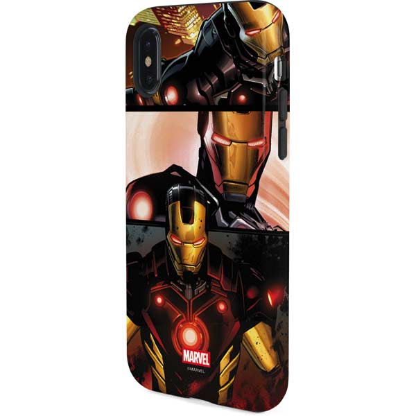 Marvel Iron Man Three Panel iPhone XS Pro Case