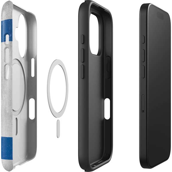 Israel Flag Distressed iPhone 16 Magsafe Impact Case