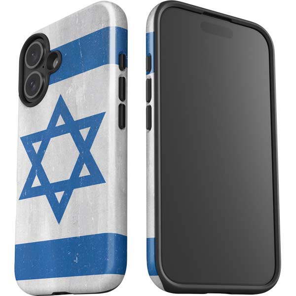 Israel Flag Distressed iPhone 17 Impact Case