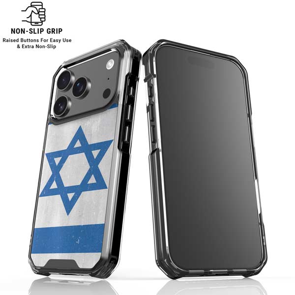 Israel Flag Distressed iPhone 17 Pro Max MagSafe Case