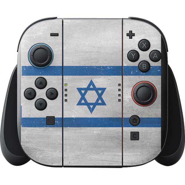 Israel Flag Distressed Nintendo Switch 2 (2025) with Joy-Con Skin