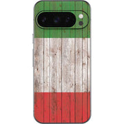 Italian Flag Dark Wood Google Pixel 10 Pro XL Skin