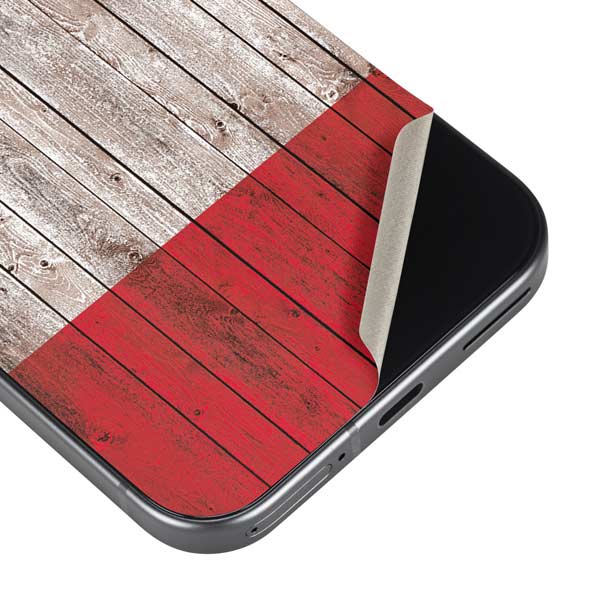Italian Flag Dark Wood Google Pixel 10 Pro XL Skin