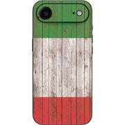 Italian Flag Dark Wood iPhone 17 Air Skin