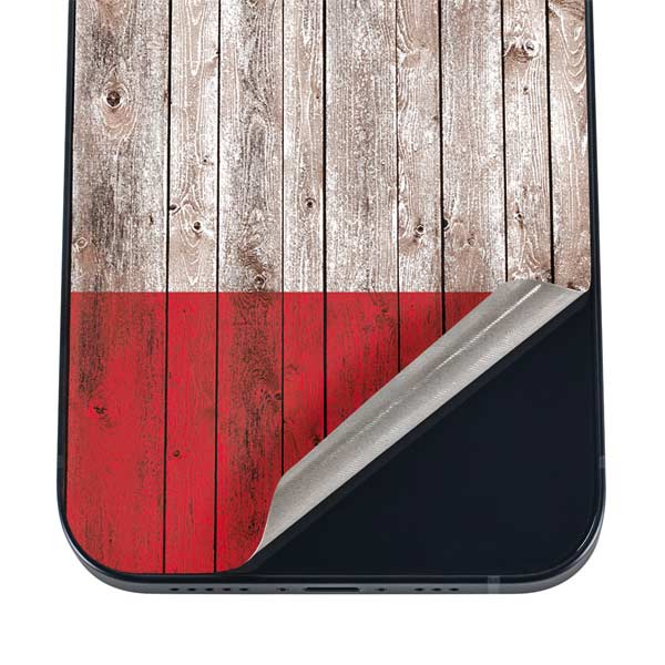 Italian Flag Dark Wood iPhone 17 Air Skin