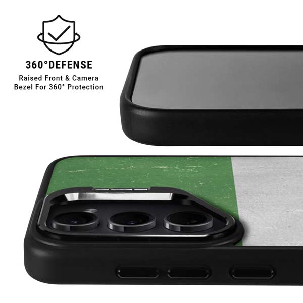 Italy Flag Distressed Galaxy S26 Plus Kickstand Case