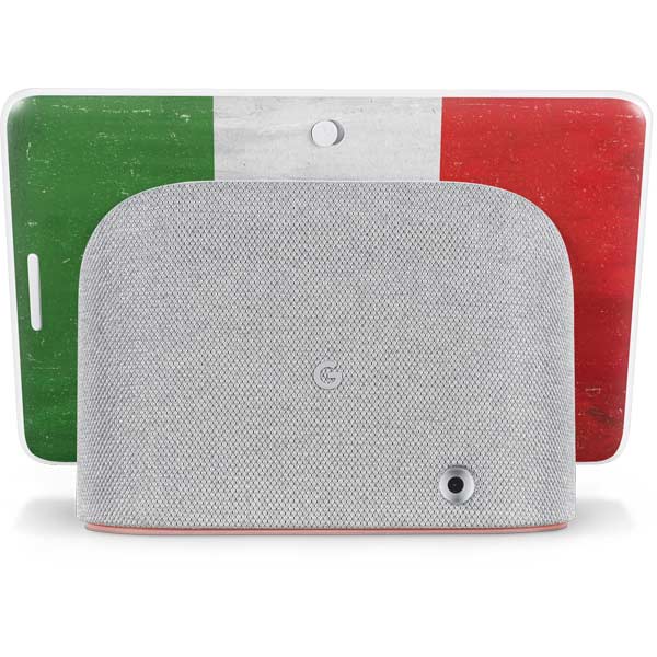 Italy Flag Distressed Google Home Hub Skin