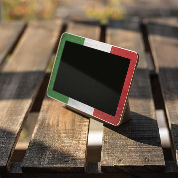 Italy Flag Distressed Google Home Hub Skin