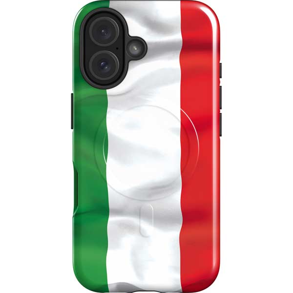 Italy Flag iPhone 16 Magsafe Impact Case
