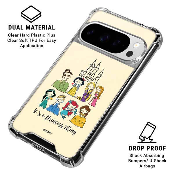 Disney Princess Its A Princess Thing Art Google Pixel 10 Pro XL Clear Case